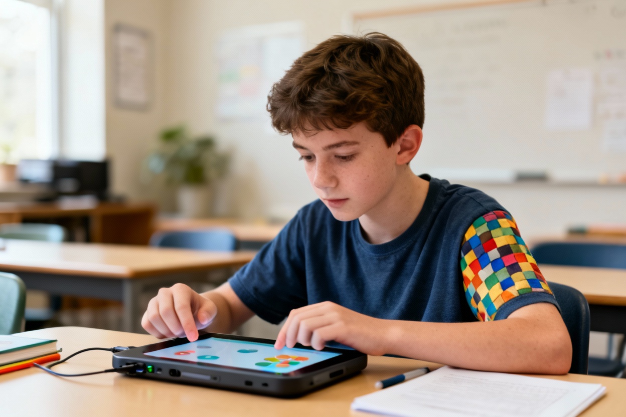 Harnessing Technology: Enhancing Communication and Learning for Autistic Teens